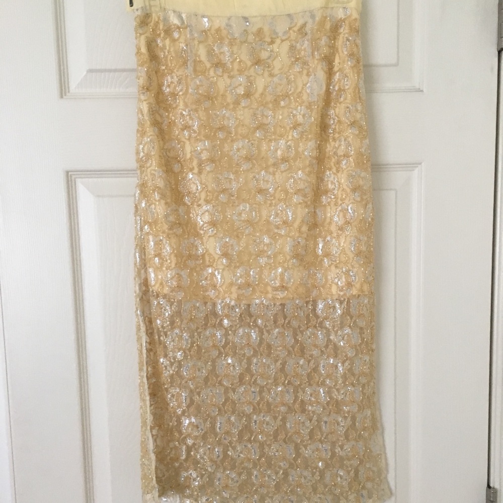 Beaded skirt